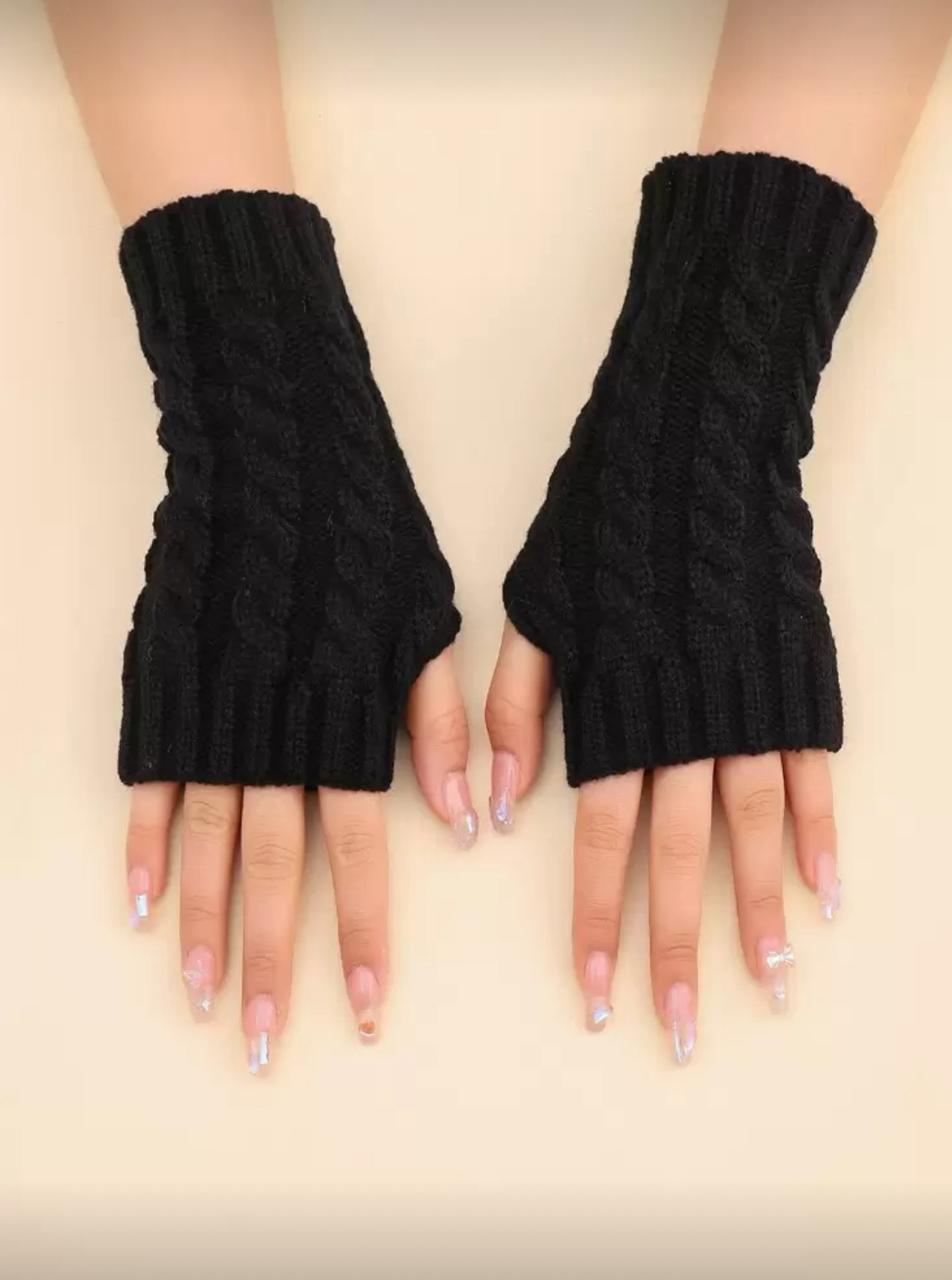 Gloves Linen Fingerless